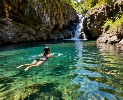 Mauritius Waterfall Hike